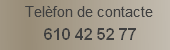 Telèfon de contacte