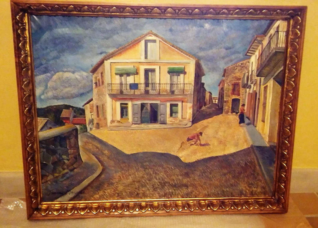 Marc per quadre del pintor Jaume Mercadé